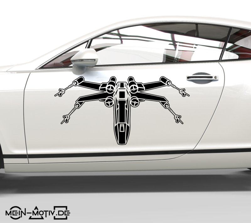 46383 Star Wars - X Wing Fighter FrontAufkleber